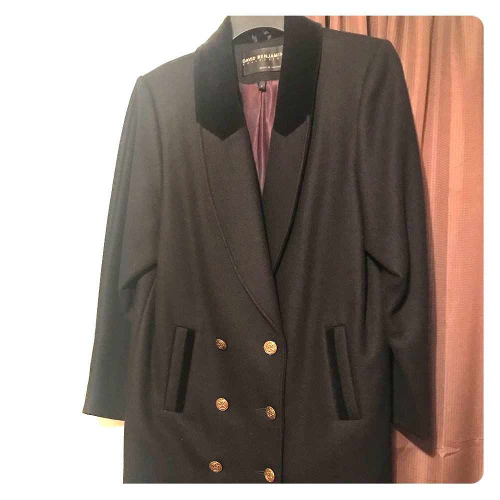 Black Pea Coat